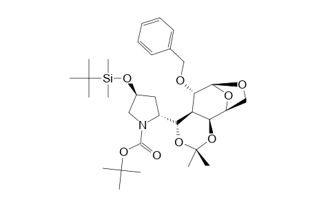 #13;1,6-ANHYDRO-2-O-BENZYL-3-DEOXY-1',4-O-ISOPROPYLIDENE-3-[(1'R)-4'-O-(TERT.-BUTYL)-DIMETHYLSILYL-N-TERT.-BUTYLOXYCARBONYL-2',3',5'-TRIDEOXY-2',5'-IMI