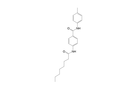 N-(para-tolyl)-4-octanamidobenzamide