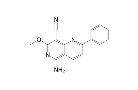 5-Amino-8-cyano-7-methoxy-2-phenyl-1,6-naphthyridine