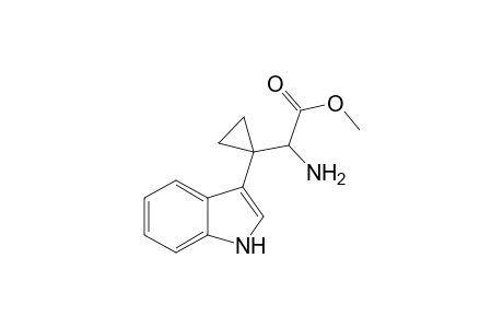 METHYL-2-AMINO-2-[1-(1H-INDOL-3-YL)-CYCLOPROPYL]-ACETATE