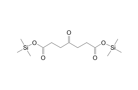 Heptanedioic acid, 4-oxo-, bis(trimethylsilyl) ester