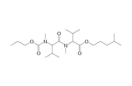 Valylvaline, N,N'-dimethyl-N-propoxycarbonyl-, isohexyl ester