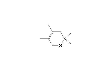 3,4,6,6-Tetramethyl-1-thia-cyclohex-3-ene