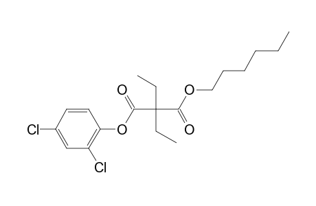 Diethylmalonic acid, 2,4-dichlorophenyl hexyl ester