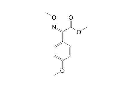 (2Z)-2-(4-methoxyphenyl)-2-methyloximino-acetic acid methyl ester