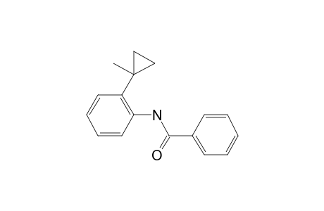 N-[2-(1-Methylcyclopropyl)phenyl]benzamide