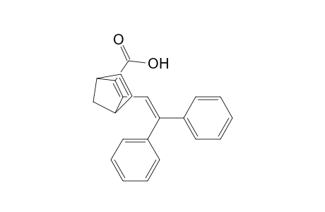 3-(2',2'-DIPENYL-ETHENYL)-BICYCLO-[2.2.1]-HEPTA-2,5-DIENE-2-CARBOXYLIC-ACID