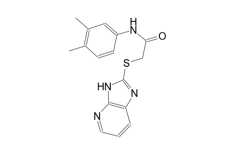 N-(3,4-dimethylphenyl)-2-(3H-imidazo[4,5-b]pyridin-2-ylsulfanyl)acetamide