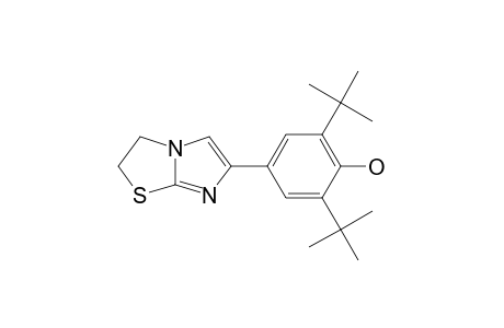 2,6-di-tert-butyl-4-(2,3-dihydroimidazo[2,1-b]thiazol-6-yl)phenol