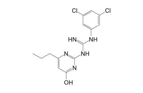 1-(3,5-dichlorophenyl)-3-(4-hydroxy-6-propyl-2-pyrimidinyl)guanidine