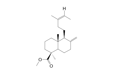 Methyl-labda-8(17),13Z-dien-19-oate