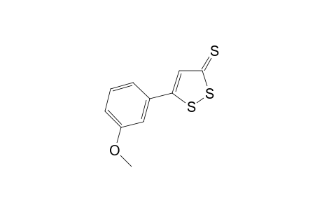 3H-1,2-Dithiole-3-thione, 5-(3-methoxyphenyl)-