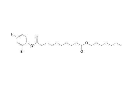 Sebacic acid, 2-bromo-4-fluorophenyl heptyl ester