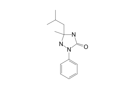 5-isobutyl-5-methyl-2-phenyl-1,2,4-triazolidin-3-one