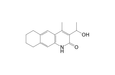 3-(1-hydroxyethyl)-4-methyl-6,7,8,9-tetrahydrobenzo[g]quinolin-2(1H)-one