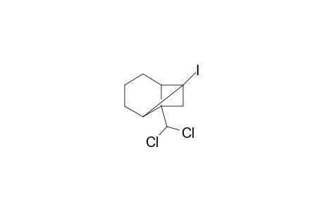 1-Iodo-7-[dichloromethyl]-tricyclo[4.2.0.0(2,7)]octane