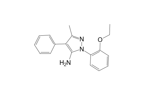 1-(2-Ethoxyphenyl)-3-methyl-4-phenyl-1H-pyrazol-5-amine