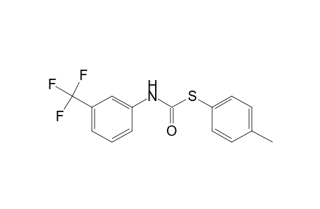 thio-m-(trifluoromethyl)carbanilic acid, S-p-tolyl ester