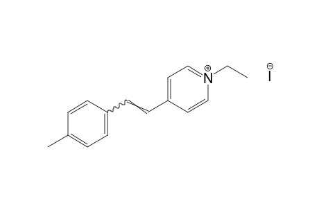 1-ethyl-4-(p-methylstyryl)pyridinium iodide
