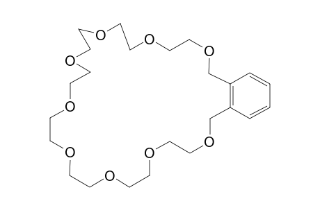 1,2-(2',5',8',11',14',17',20',23',26'-Nonaoxaheptacosa)benzene or27,28-benzo-1,4,7,10,13,16,19,22,25-nonaoxycyclononacos-27-ene