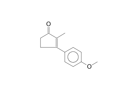 3-(p-methoxyphenyl)-2-methyl-2-cyclopenten-1-one