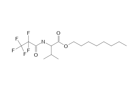 L-Valine, N-pentafluoropropionyl-, octyl ester