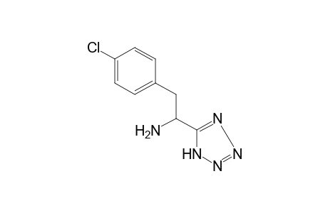 5-(alpha-AMINO-p-CHLOROPHENETHYL)-1H-TETRAZOLE