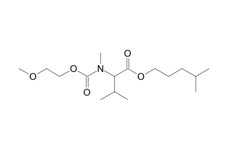 Valine, N-methyl-N-(2-methoxyethoxycarbonyl)-, isohexyl ester