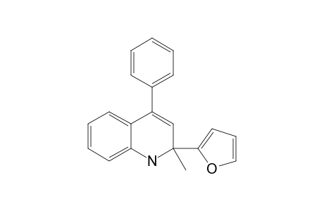 (+/-)-2-(FURAN-2-YL)-1,2-DIHYDRO-2-METHYL-4-PHENYLQUINOLINE