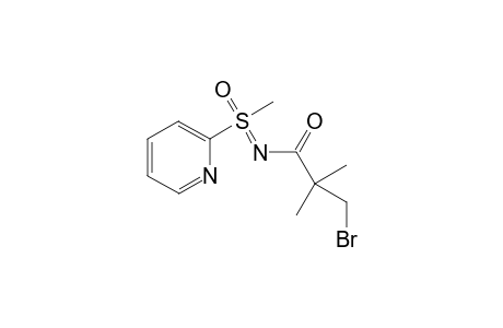 N-[3-Bromo-2,2-dimethylpropanoyl]-S-methyl-S-2-pyridylsulfoximine