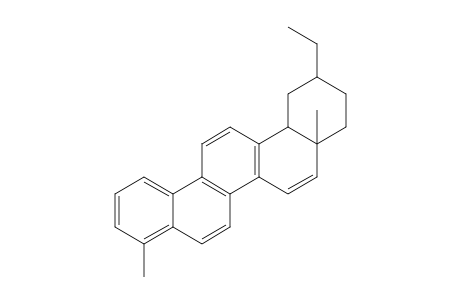 2-Ethyl-4a,9-dimethyl-1,2,3,4,4a,14b-hexahydropicene