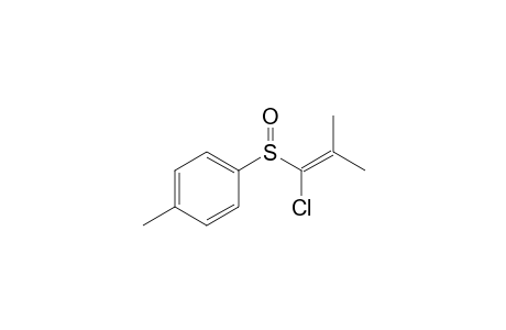 1-(1-Chloranyl-2-methyl-prop-1-enyl)sulfinyl-4-methyl-benzene