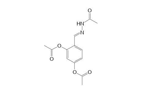Acetamide,-N-(2,4-diacetyloxy)benzylidenamino
