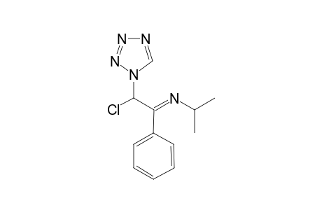 (+-)-N-(Isopropyl)-2-chloro-1-(2,6-dichlorophenyl)-2-(1H-1,2,3-triazol-1-yl)ethanimine