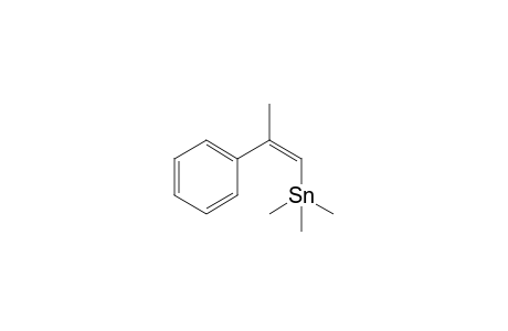 Trimethyl-[(E)-2-phenylprop-1-enyl]stannane