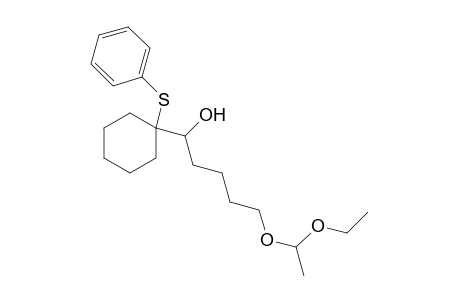 5-(1''-Ethoxyethoxy)-1-[1'-(phenylsulfanyl)cyclohexyl]pentanol