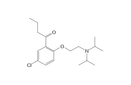 5'-chloro-2'-[2-(diisopropylamino)ethoxy]butyrophenone