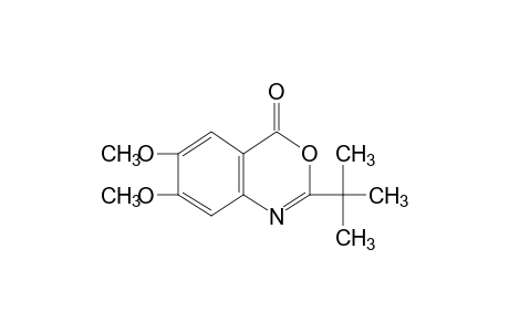 2-tert-butyl-6,7-dimethoxy-4H-3,1-benzoxazin-4-one