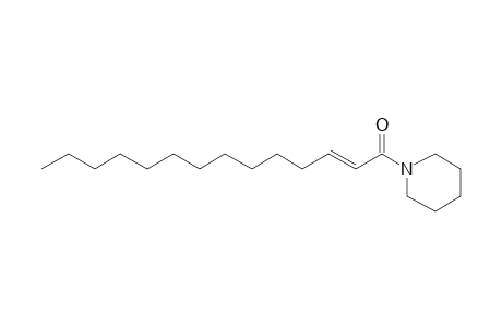 (E)-1-(Piperidin-1-yl)tetradec-2-en-1-one