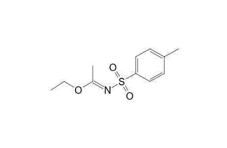 N-(p-tolylsulfonyl)acetimidic acid, ethyl ester