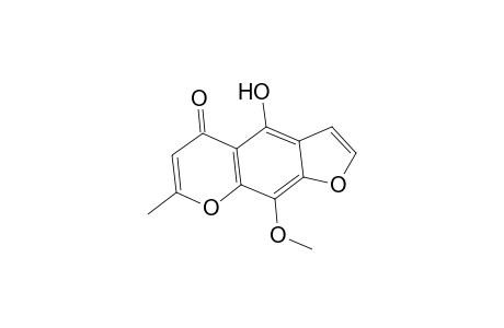 4-hydroxy-9-methoxy-7-methylpyrano[3,2-f][1]benzoxol-5-one