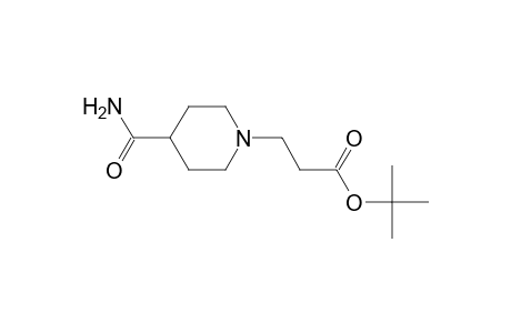 Propanoic acid, 3-(4-aminocarbonyl-1-piperidyl)-, tert-butyl ester