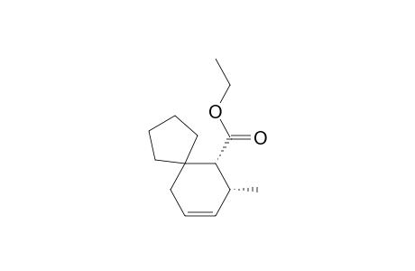 rel-(6R,7R)-7-methylspiro[4.5]dec-8-ene-6-carboxylic acid ethyl ester