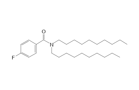 Benzamide, N,N-didecyl-4-fluoro-