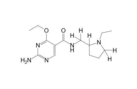 2-amino-4-ethoxy-N-[(1-ethyl-2-pyrrolidinyl)methyl]-5-pyrimidinecarboxamide