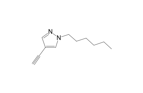 4-Ethynyl-1-hexyl-1H-pyrazole