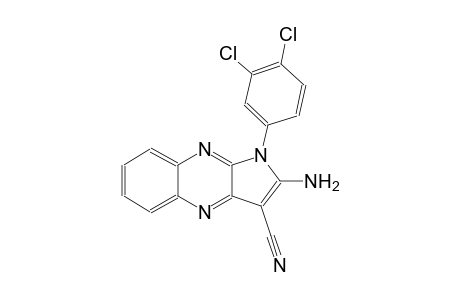 1H-pyrrolo[2,3-b]quinoxaline-3-carbonitrile, 2-amino-1-(3,4-dichlorophenyl)-