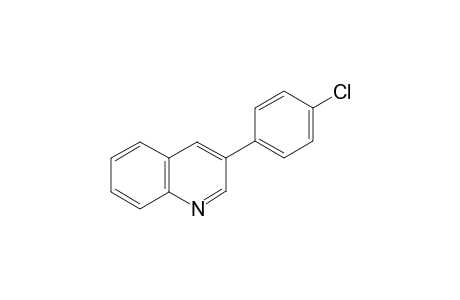 3-(4-Chlorophenyl)quinoline