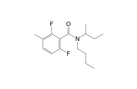 Benzamide, 2,6-difluoro-3-methyl-N-(2-butyl)-N-butyl-