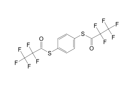 1,4-Benzenedithiol, S,S'-di(pentafluoropropionyl)-